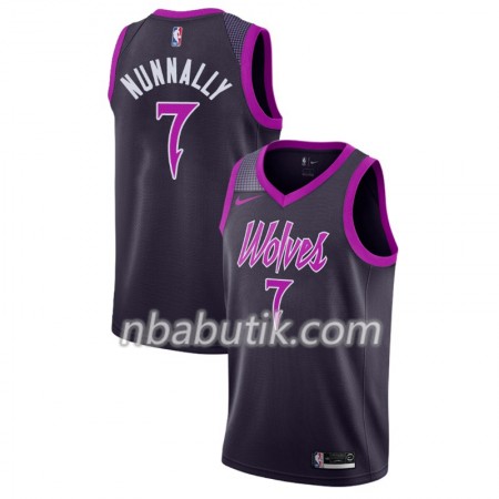 NBA Mænd Trøje Minnesota Timberwolves James Nunnally 7 2018-19 Nike City Edition Lilla Swingman NBA Mænd Trøje Minnesota Timberwolves James Nunnally 7 2018-19 Nike City Edition Lilla Swingman